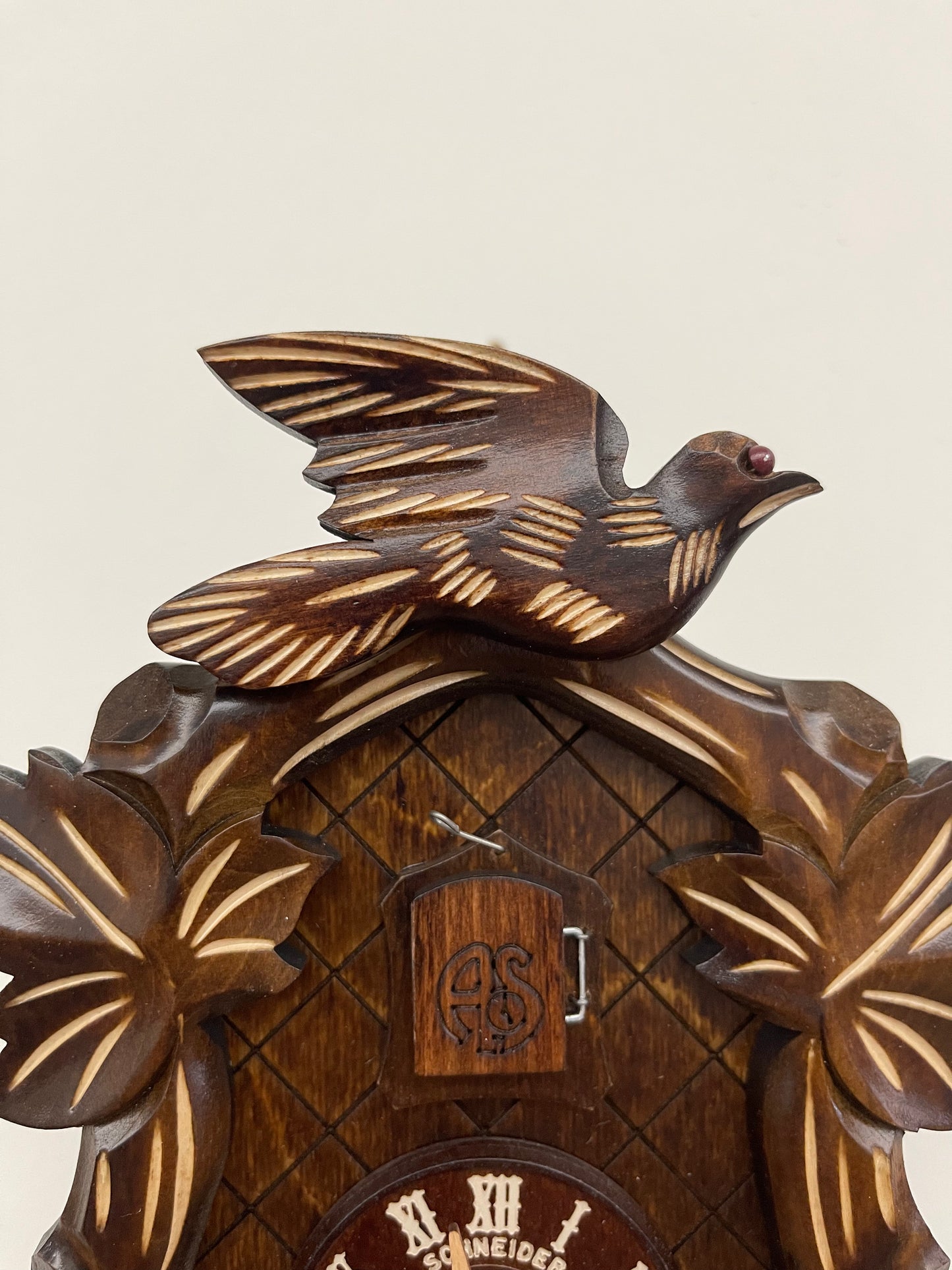 Anton Schneider - OVAL FACE 1 BIRD 1 DAY CUCKOO CLOCK - 40/9