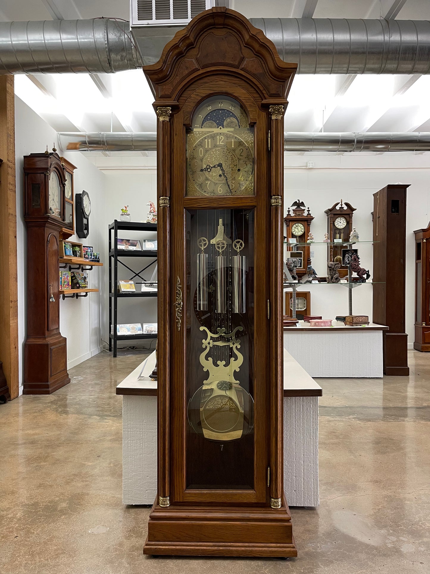 Pearl - VINTAGE GRANDFATHER CLOCK