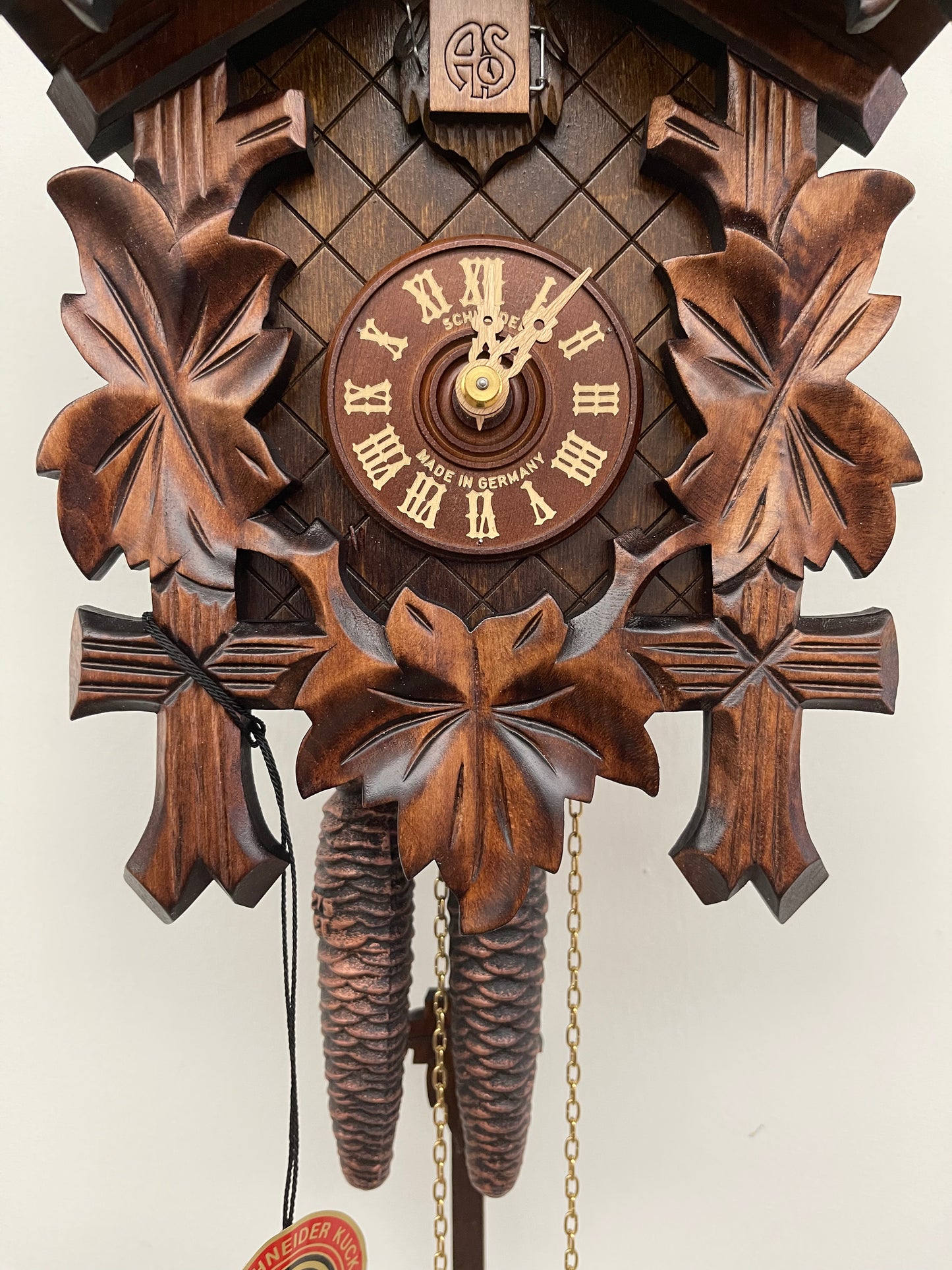 Anton Schneider - 5 LEAF 1 BIRD 1 DAY CUCKOO CLOCK - 90/9