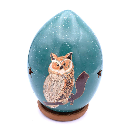 Women of the Cloud Forest - GREAT HORNED OWL LUMINARY