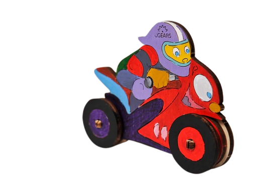 UGears - MOTORCYCLIST