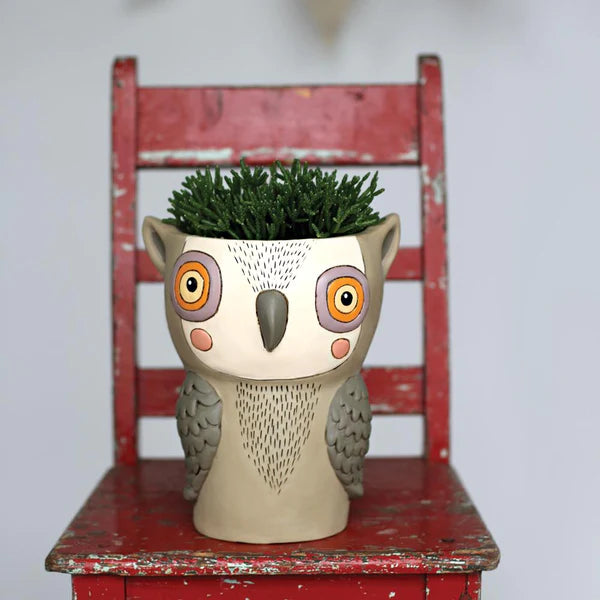 Allen Designs - HOOTIE OWL PLANTER