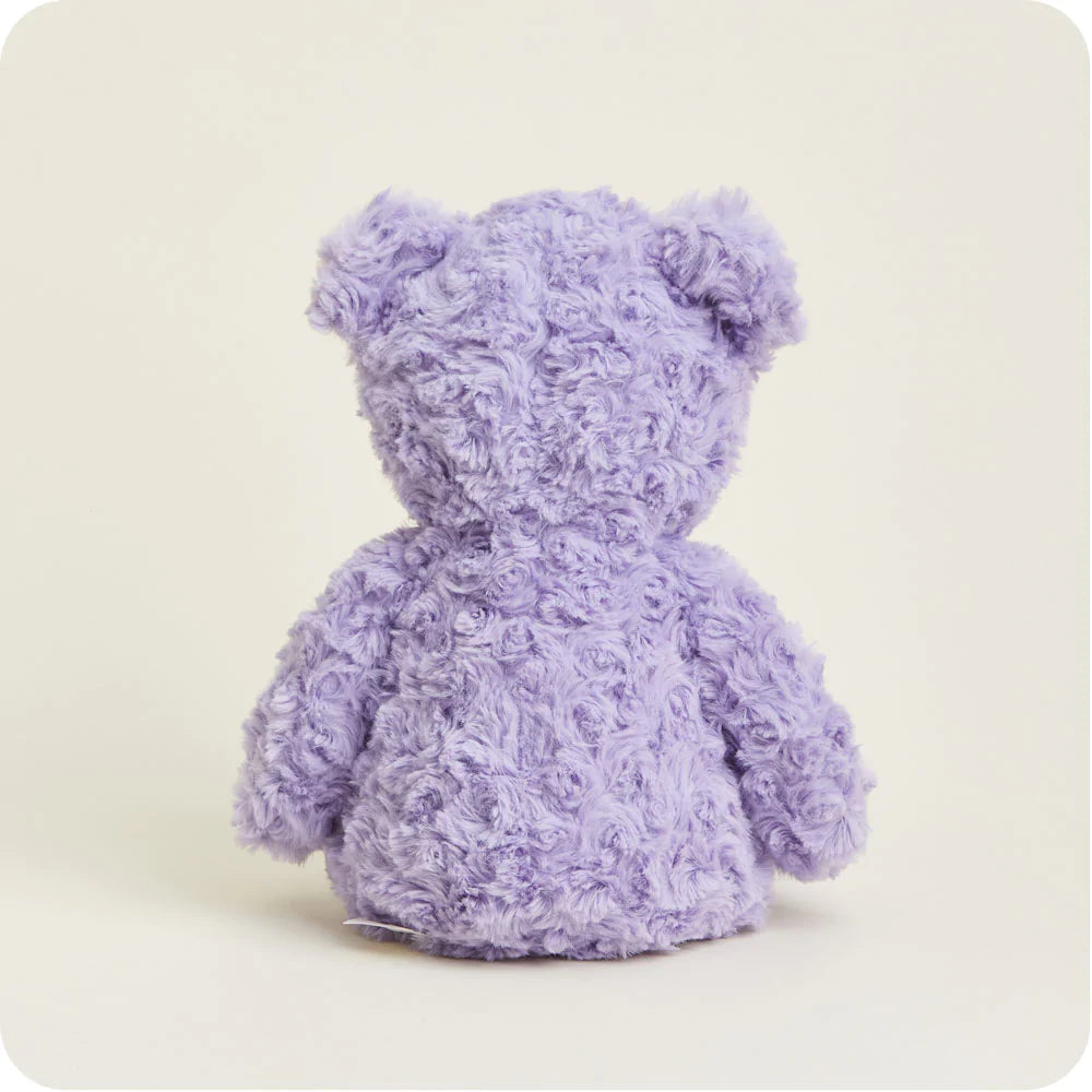 Warmies - PURPLE CURLY BEAR