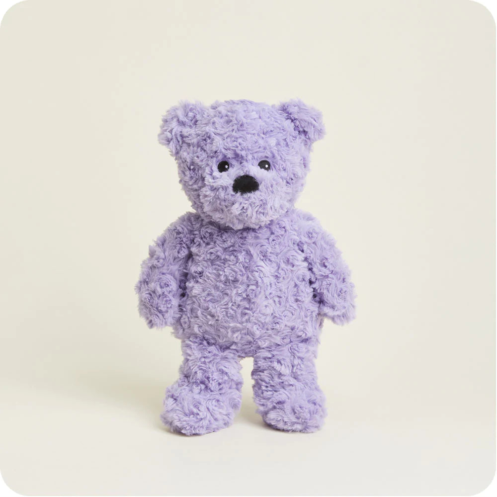 Warmies - PURPLE CURLY BEAR