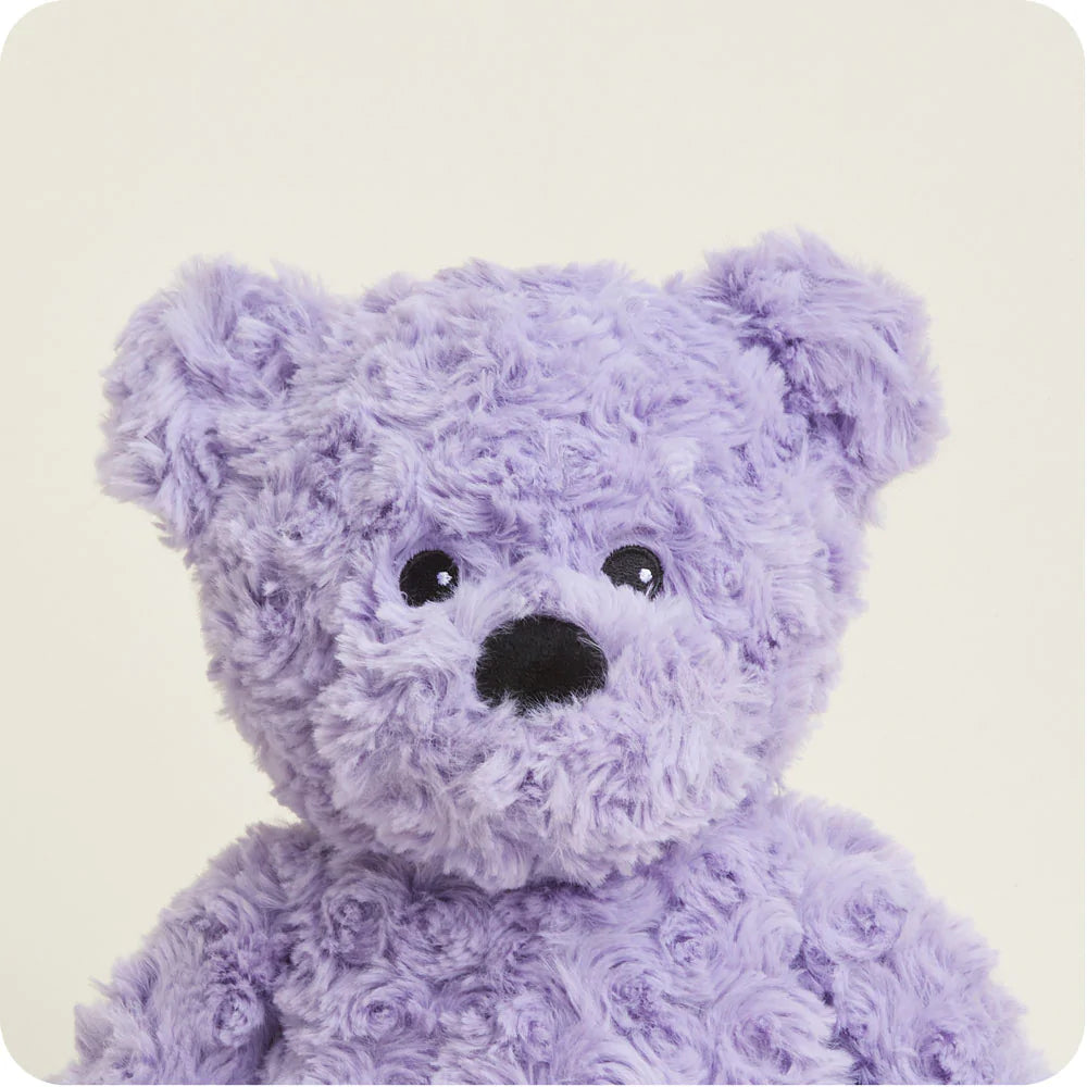 Warmies - PURPLE CURLY BEAR