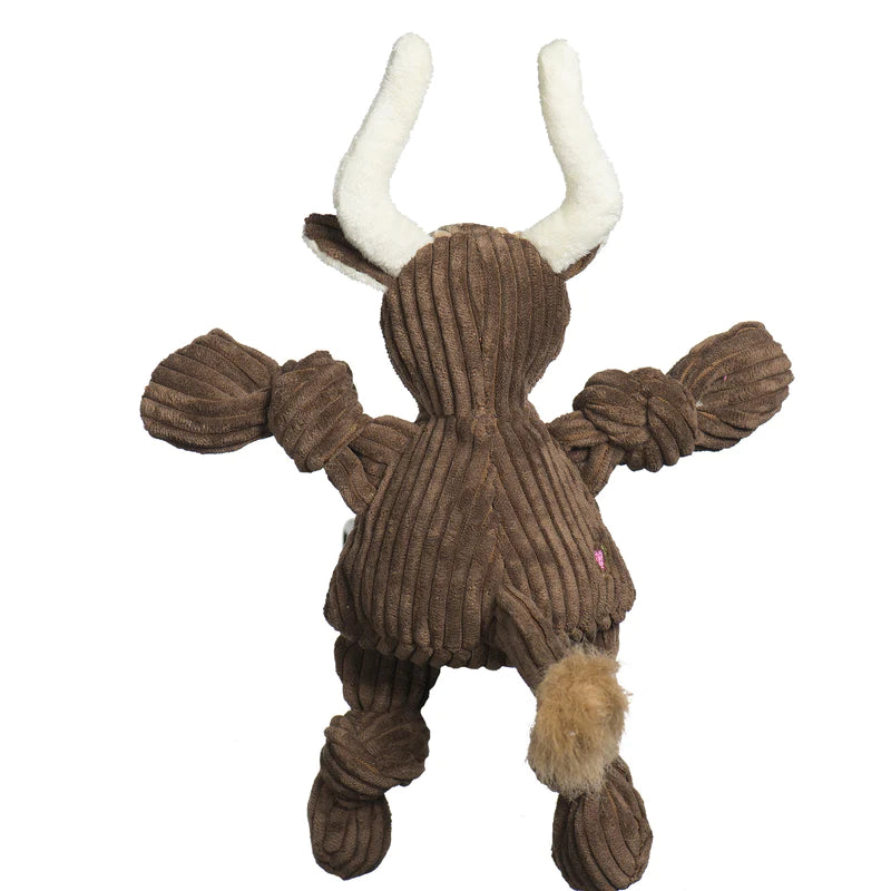 Knottie - SMALL TEXAS LONGHORNS DOG TOY