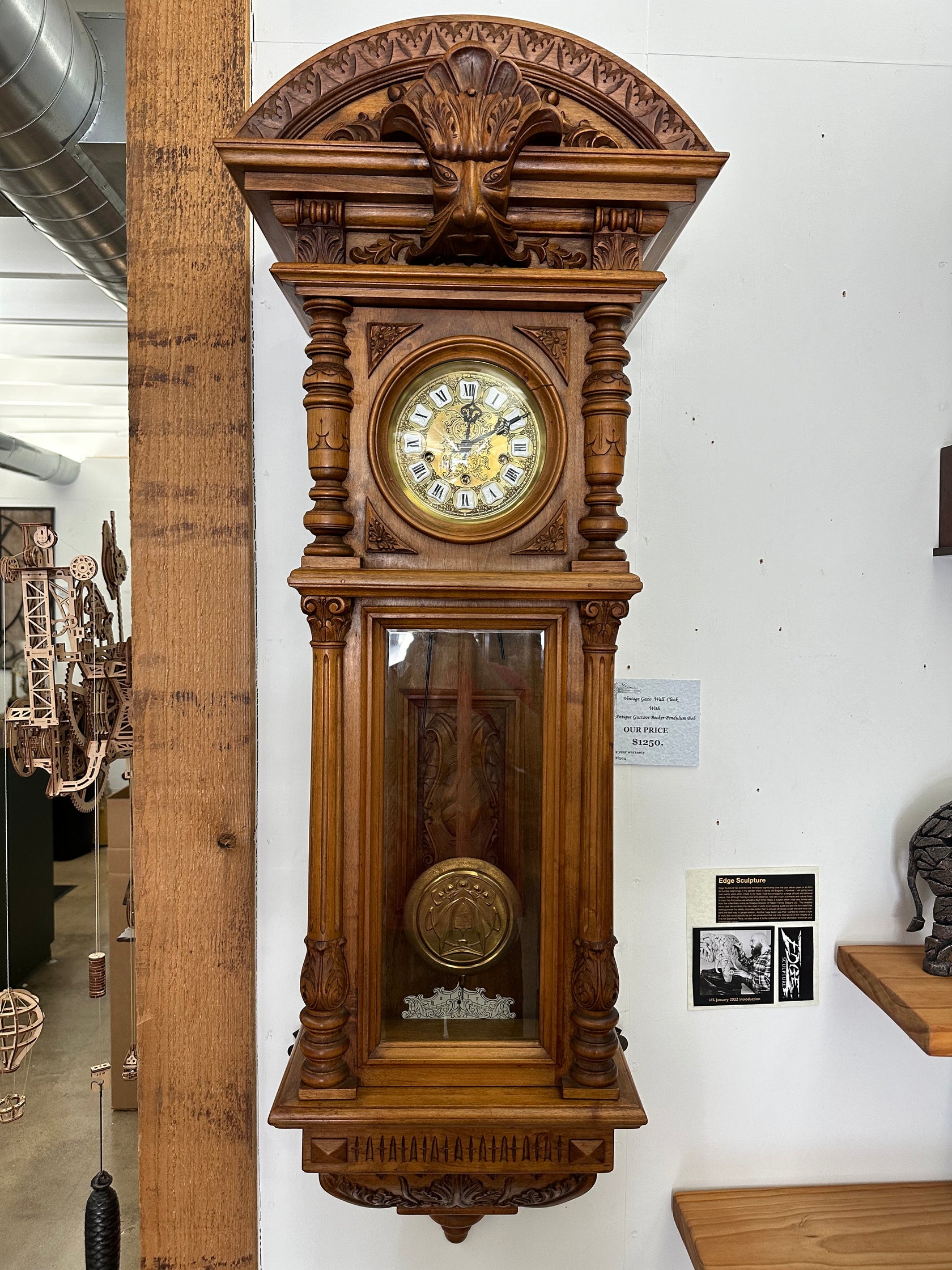 Gazo VINTAGE LA COSTA WALL CLOCK McGuiresclocks