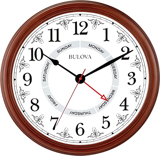 Bulova Daily Wall Clock C4804