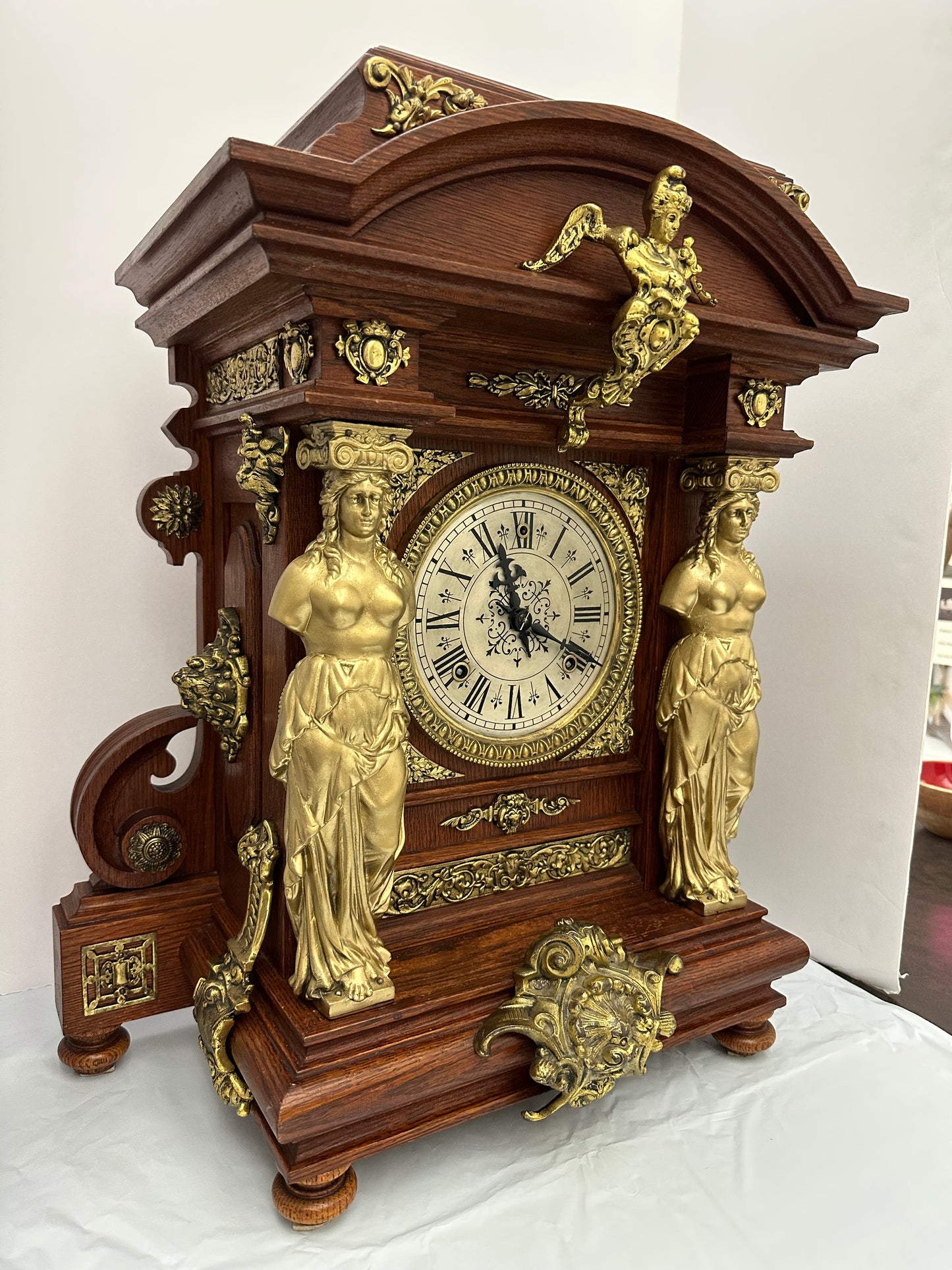 Antique- Ansonia Senator Mantel Clock