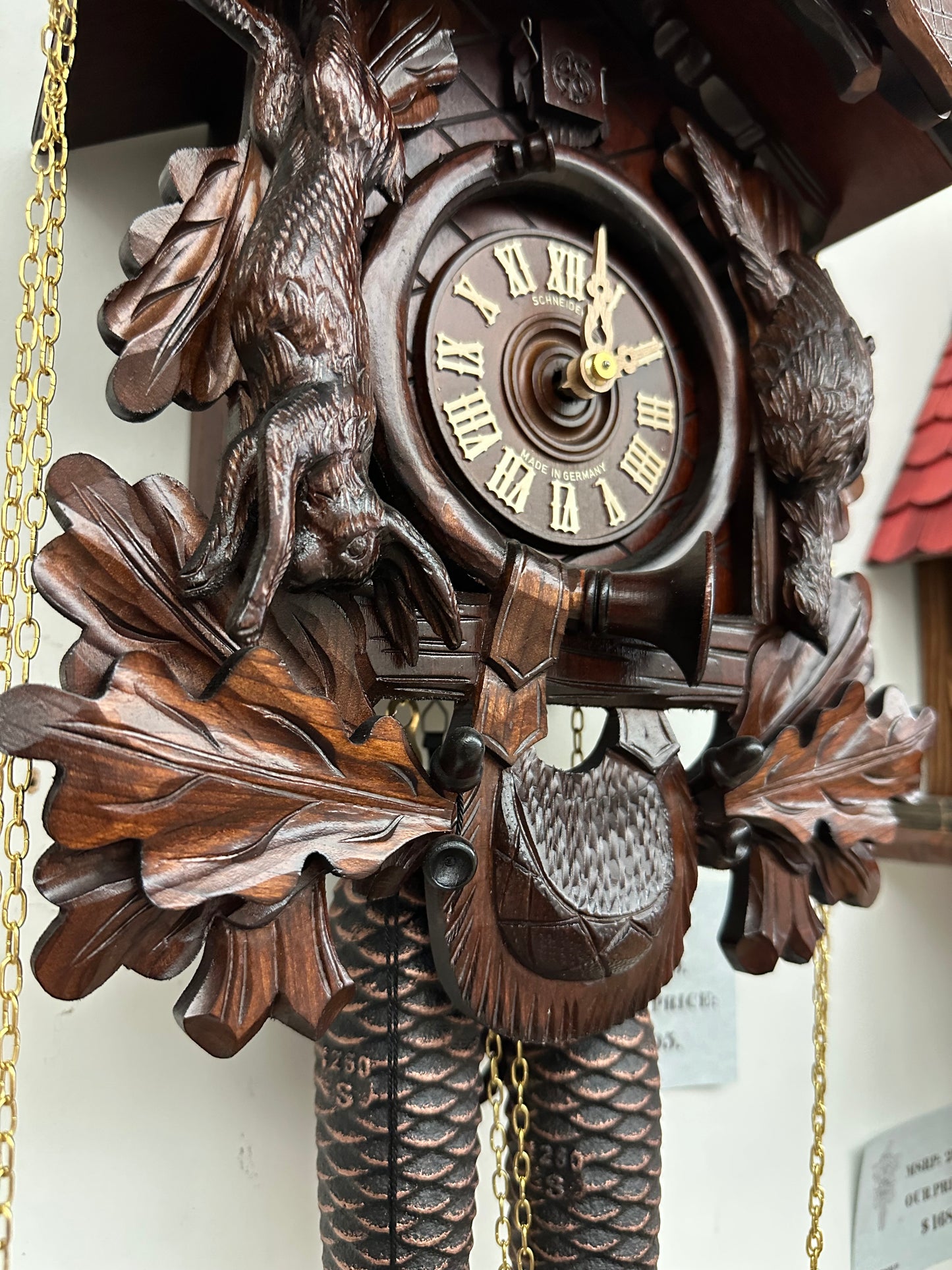 Anton Schneider - 8 Day Tradition Hunter Cuckoo Clock 8T231/9