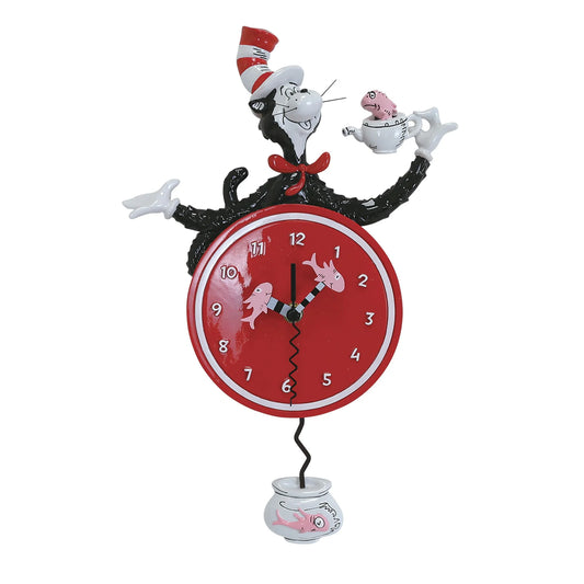 Allen Designs - Cat in the Hat Wall Clock
