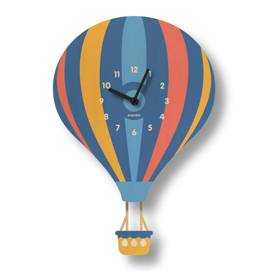 Popclox - Hot Air Balloon Pendulum Clock