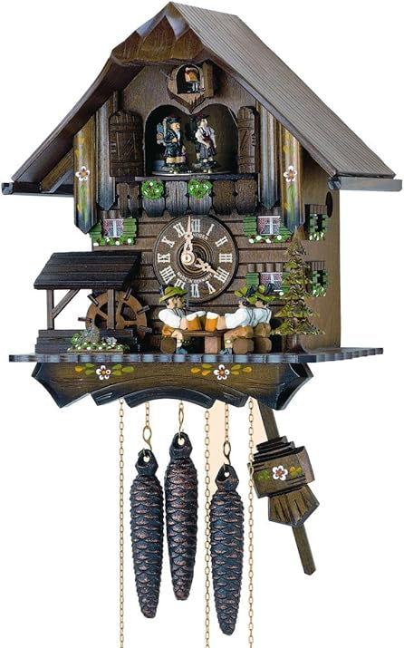 Anton Schneider - Moving Beer Drinkers Cuckoo Clock (MT4407/10)