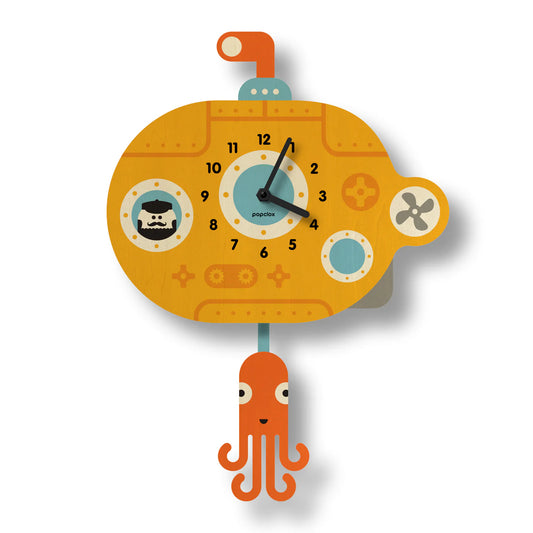 Popclox - Submarine Pendulum Clock