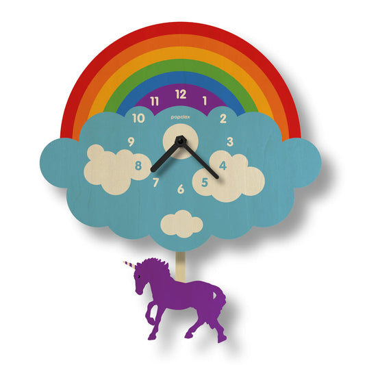 Popclox - Rainbow Pendulum Clock