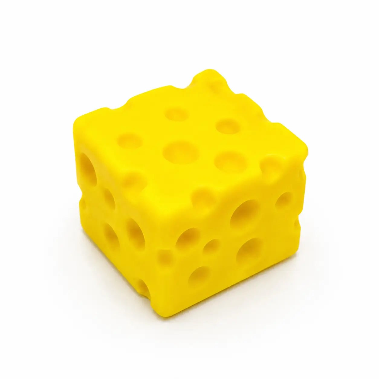 Cheese Cube Slow-Rise Squishy Fidget Toy