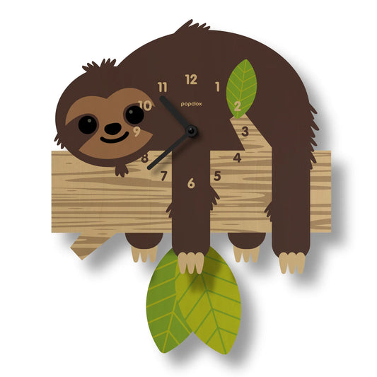 Popclox - Sloth Pendulum Clock