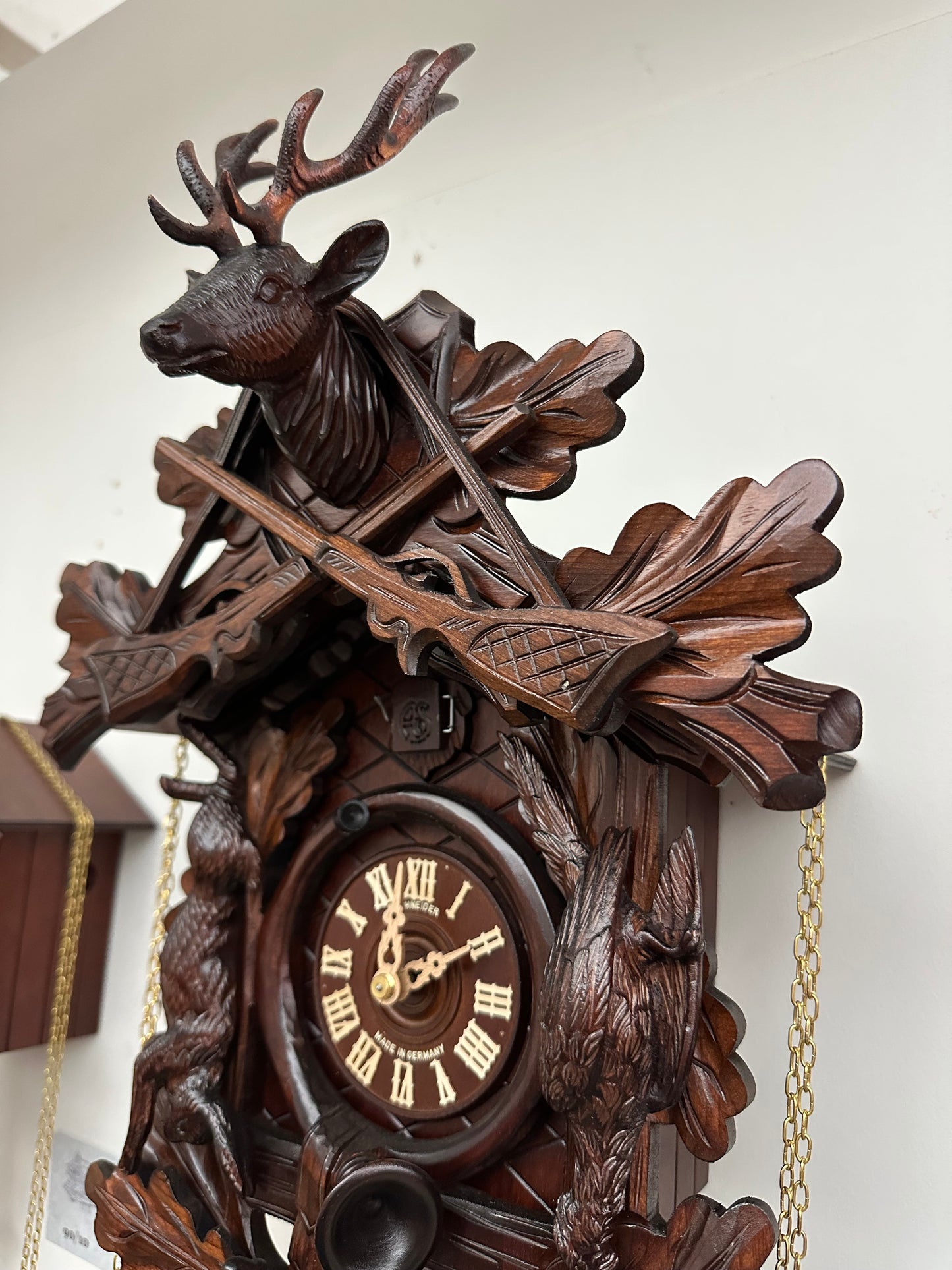 Anton Schneider - 8 Day Tradition Hunter Cuckoo Clock 8T231/9