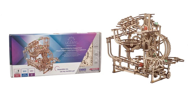 UGears - MARBLE RUN STEPPED HOIST