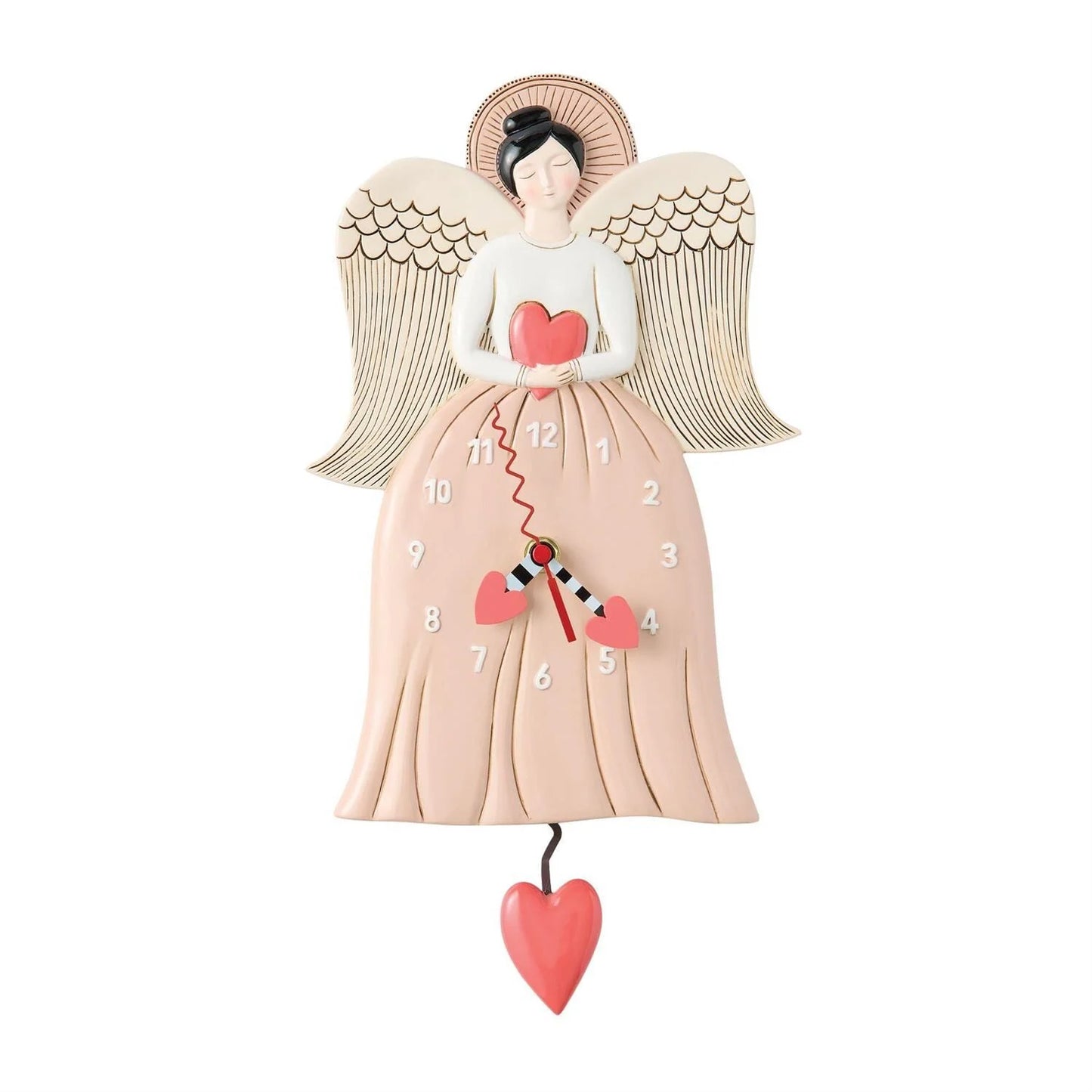 ALLEN DESIGNS - Angel Love Wall Clock