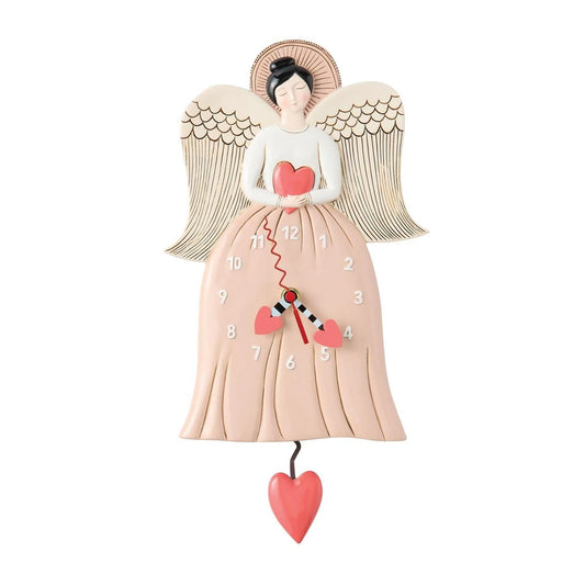 ALLEN DESIGNS - Angel Love Wall Clock