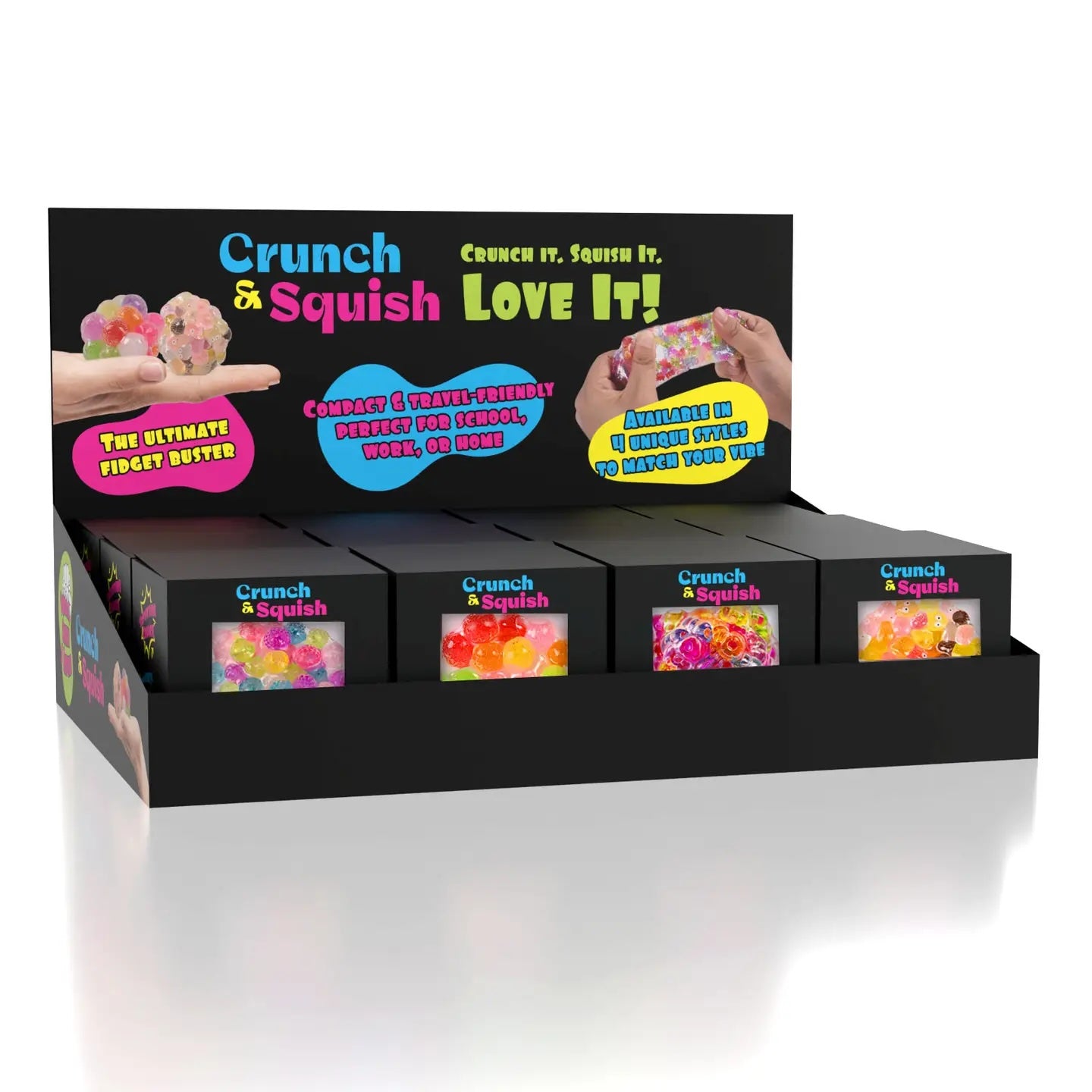 Crunch & Squish Crunchy Squishy Stress Ball Fidget Toy