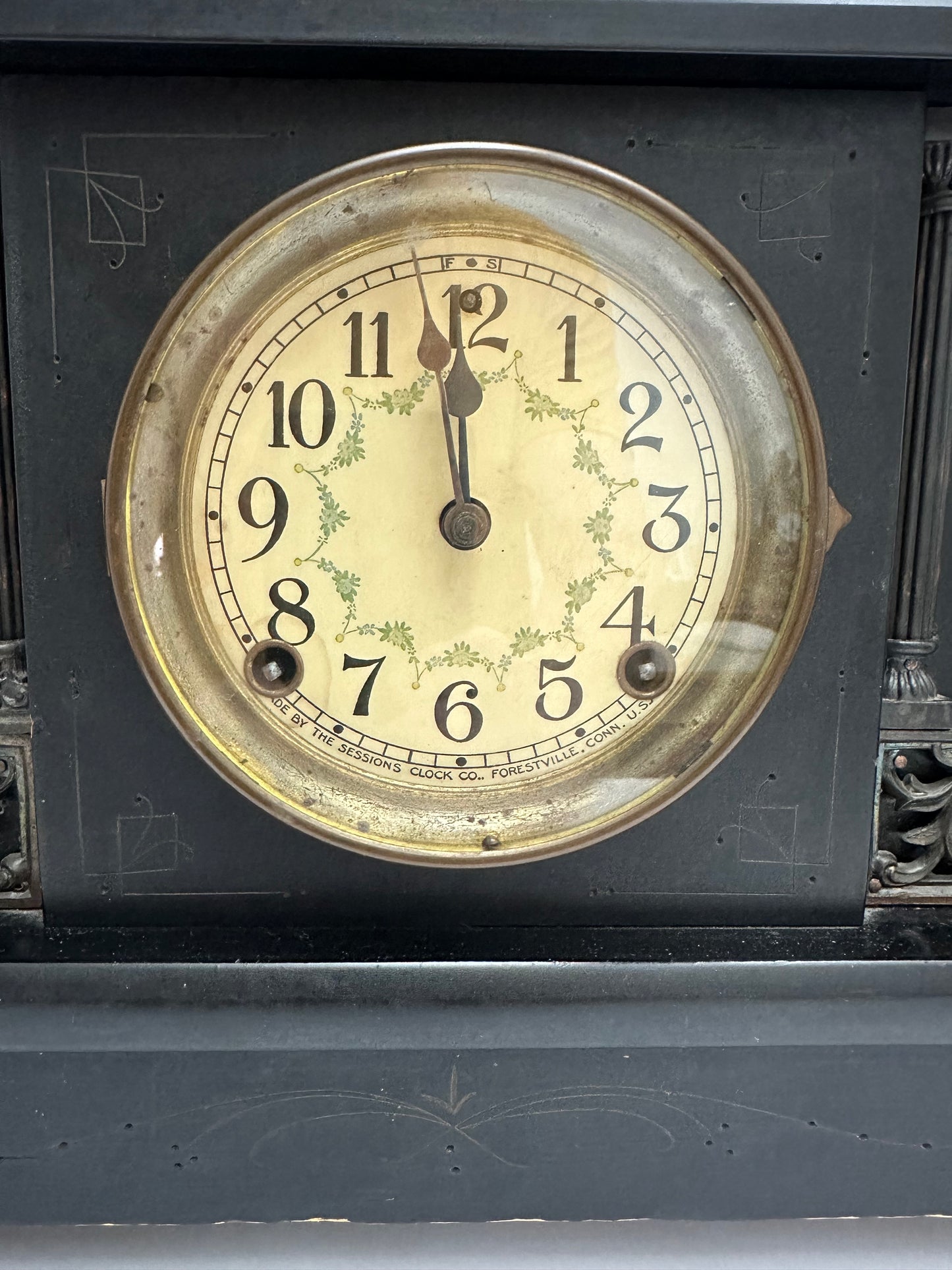 Parts Clock Whole - Sessions Gay 90’s Mantel Clock