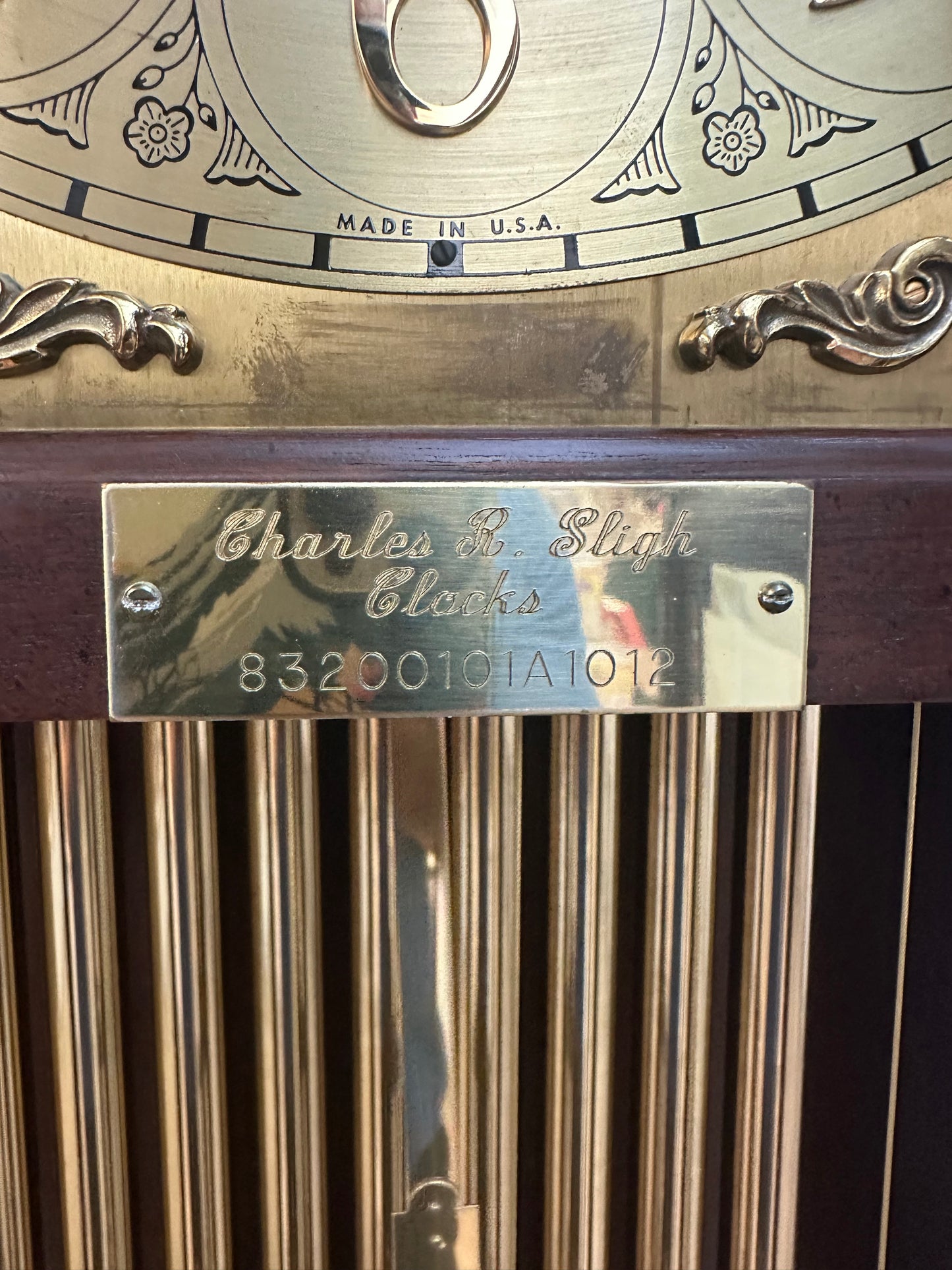 Sligh Grandfather Clock Draft