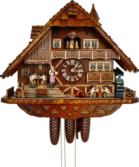 Anton Schneider - 8-Day Card Players Cuckoo Clock (8TMT 3170/9)
