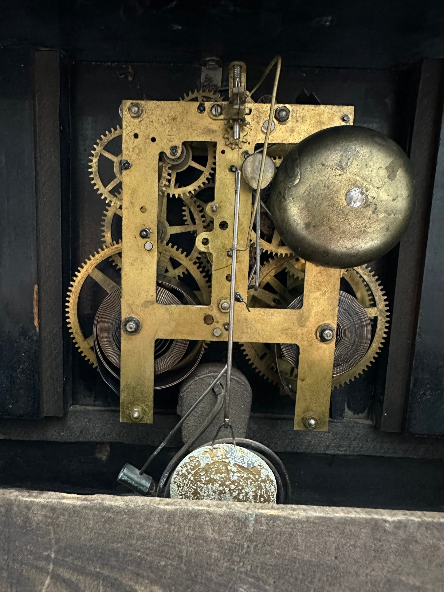 Parts Clock Whole - Sessions Gay 90’s Mantel Clock
