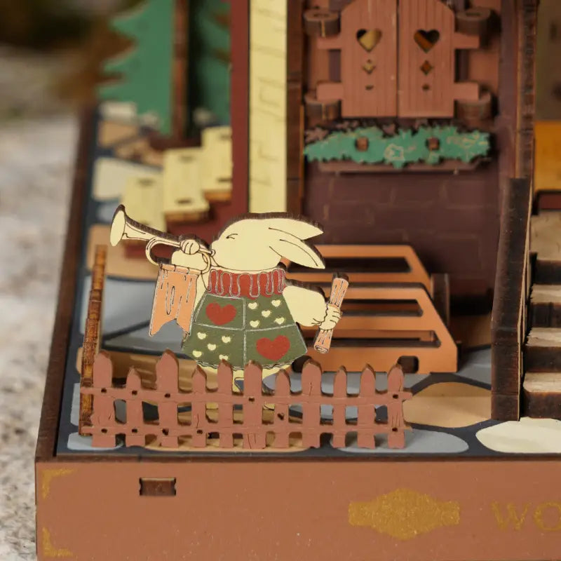ROKR Cuckoo Clock DIY 3D Puzzle Kit