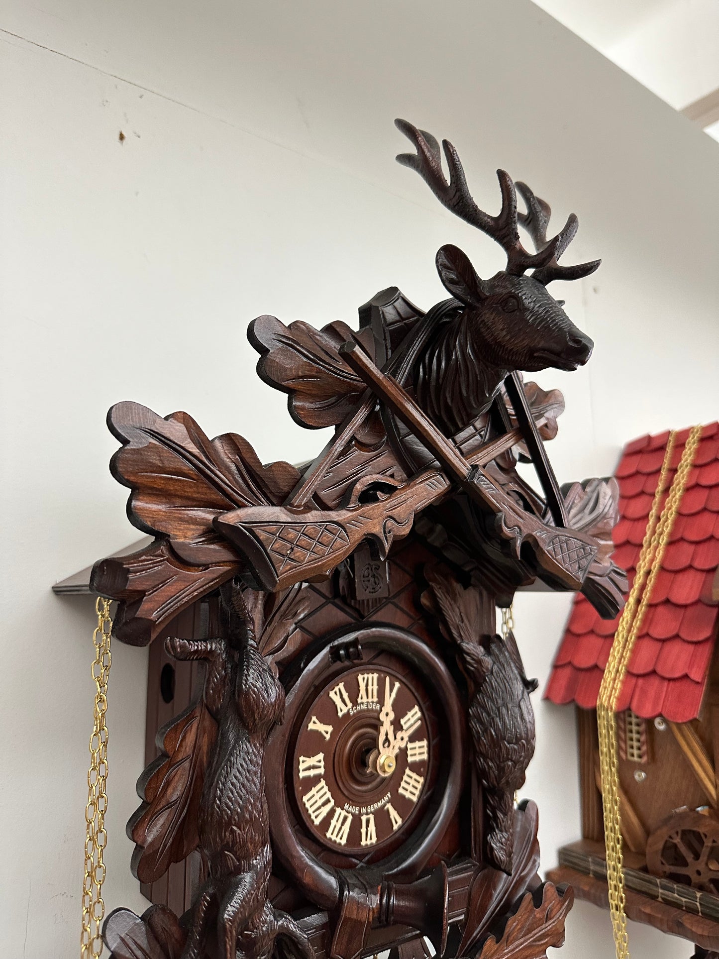 Anton Schneider - 8 Day Tradition Hunter Cuckoo Clock 8T231/9