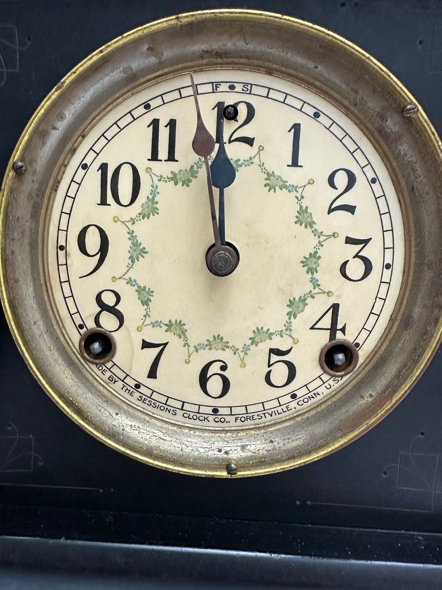 Parts Clock Whole - Sessions Gay 90’s Mantel Clock