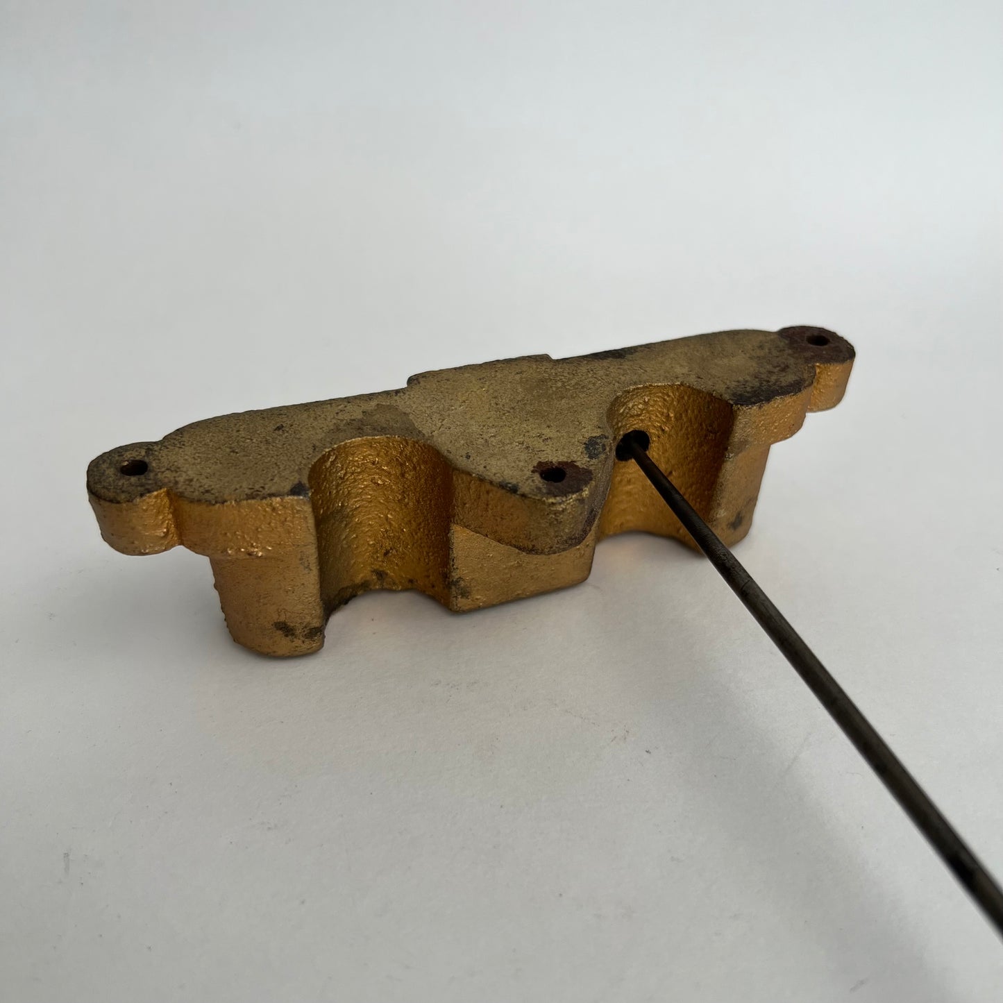 #20 Single Rod Gustav Becker Wall Clock Chime Block/Rod