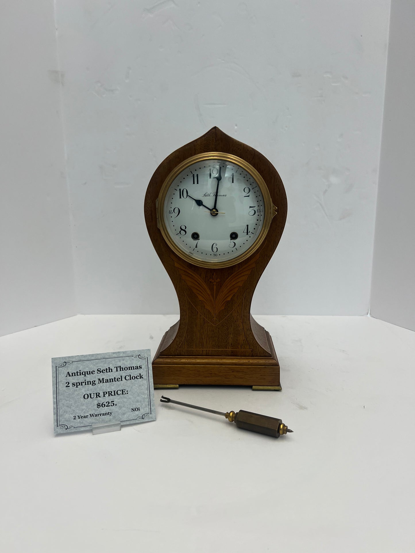 Antique Seth Thomas 2-Spring Mantel Clock