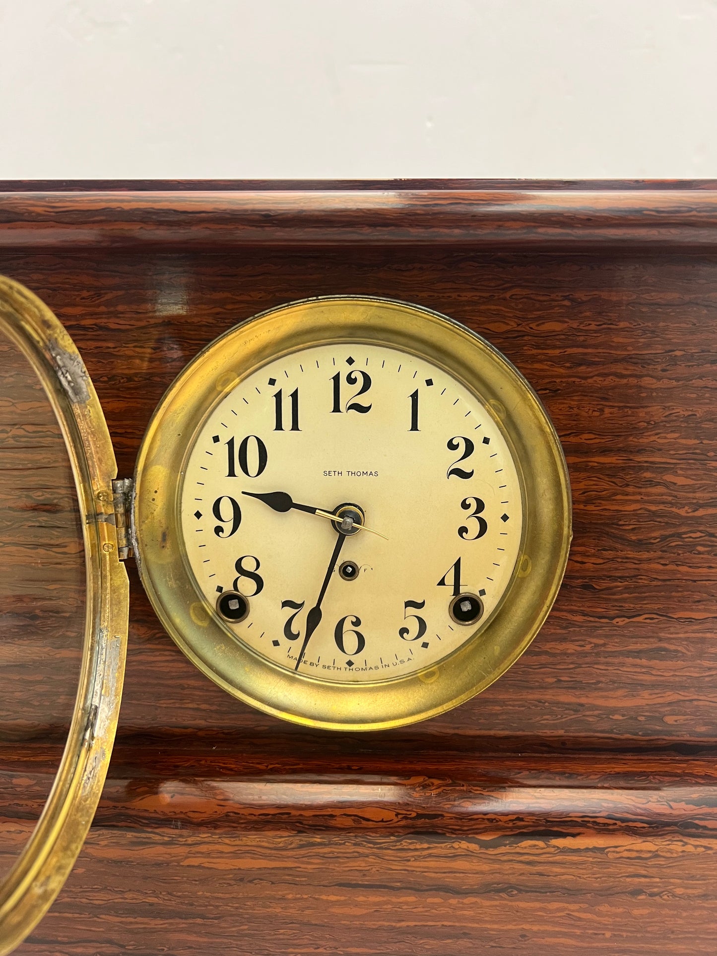 Antique Seth Thomas 2-Spring Mantel Clock (Rectangle)