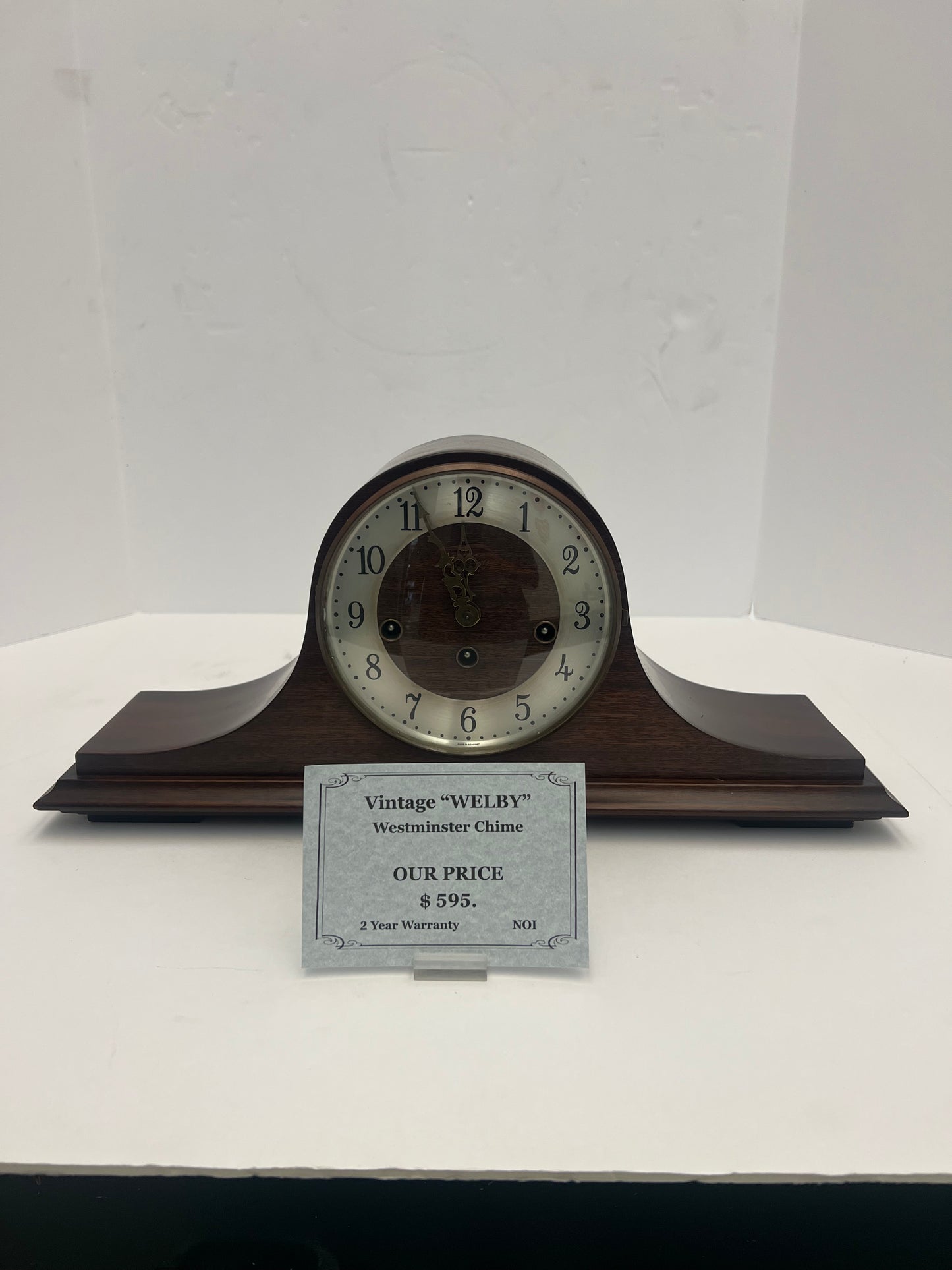 Vintage "Welby" Westminster Chime Mantel Clock