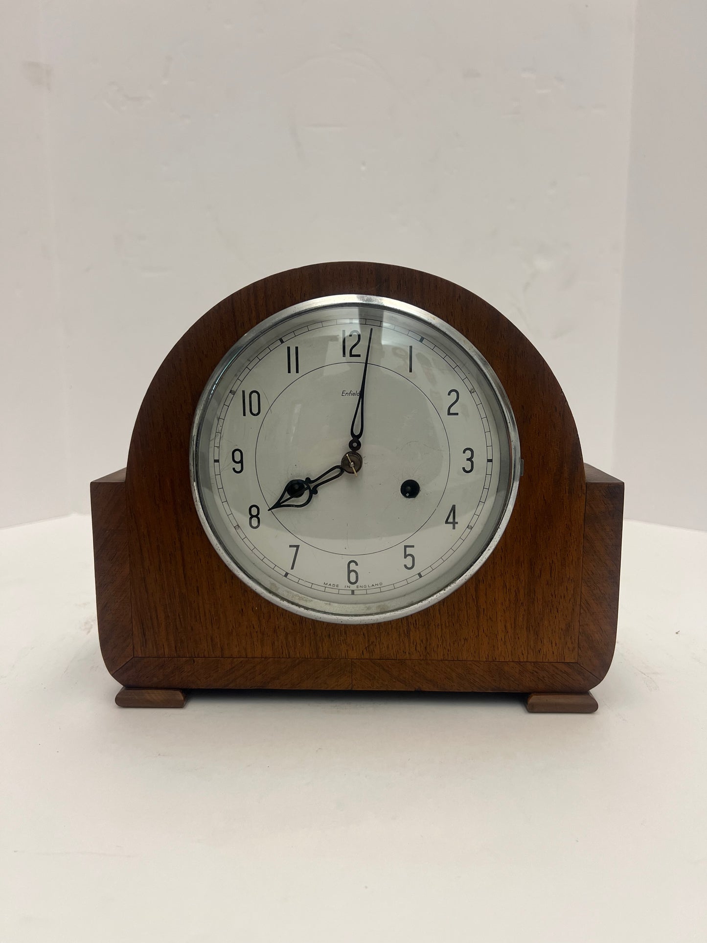 Antique English "Enfield" 2-Spring Mantel Clock