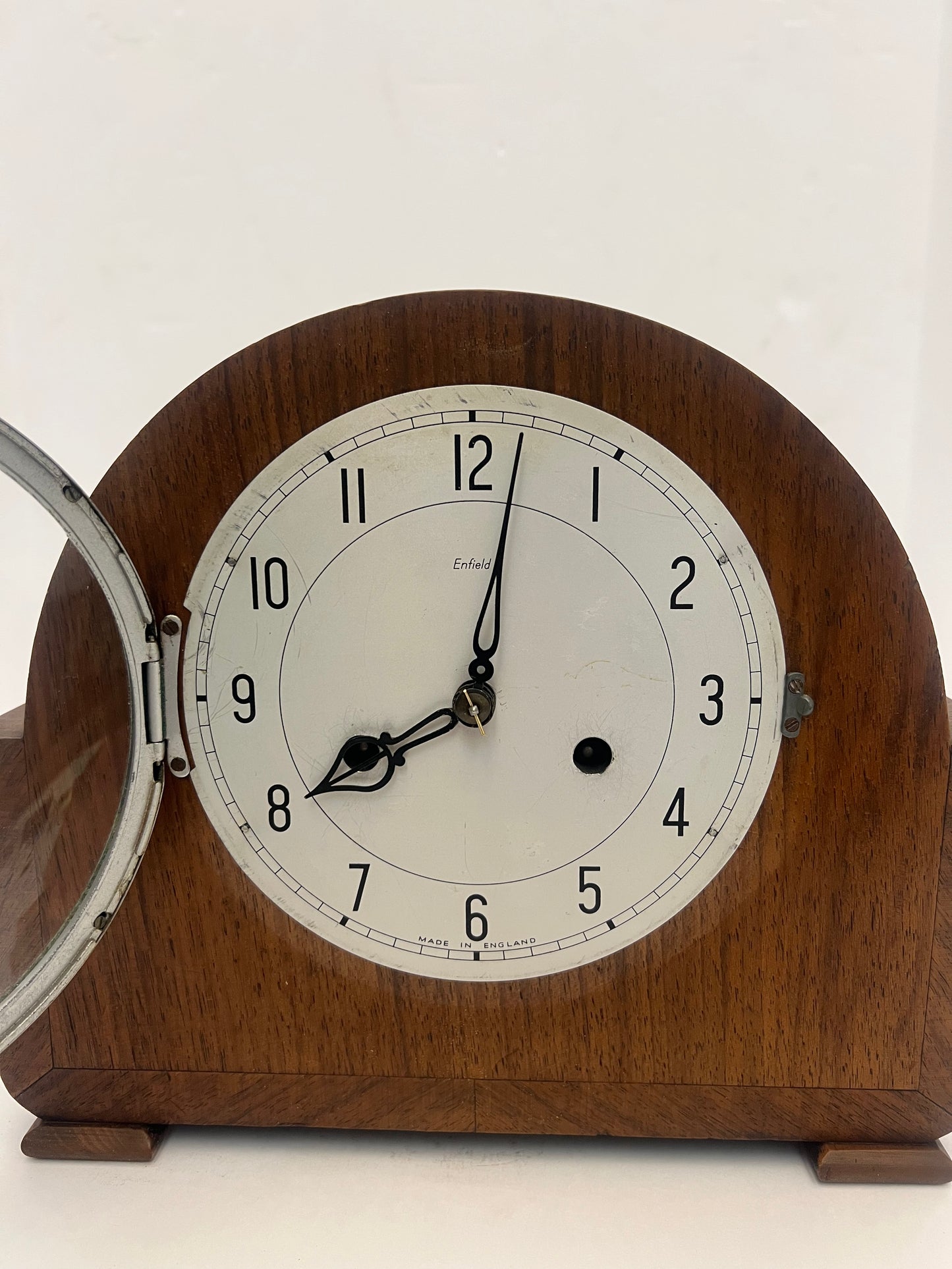 Antique English "Enfield" 2-Spring Mantel Clock