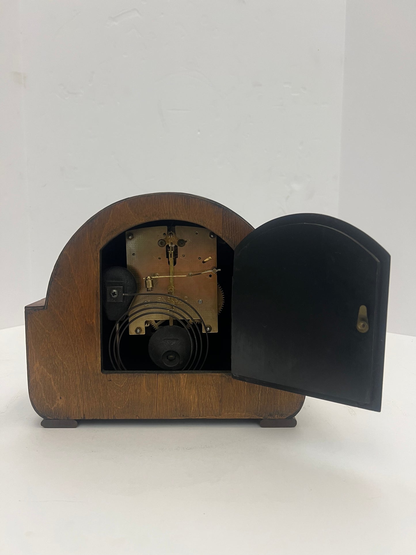 Antique English "Enfield" 2-Spring Mantel Clock