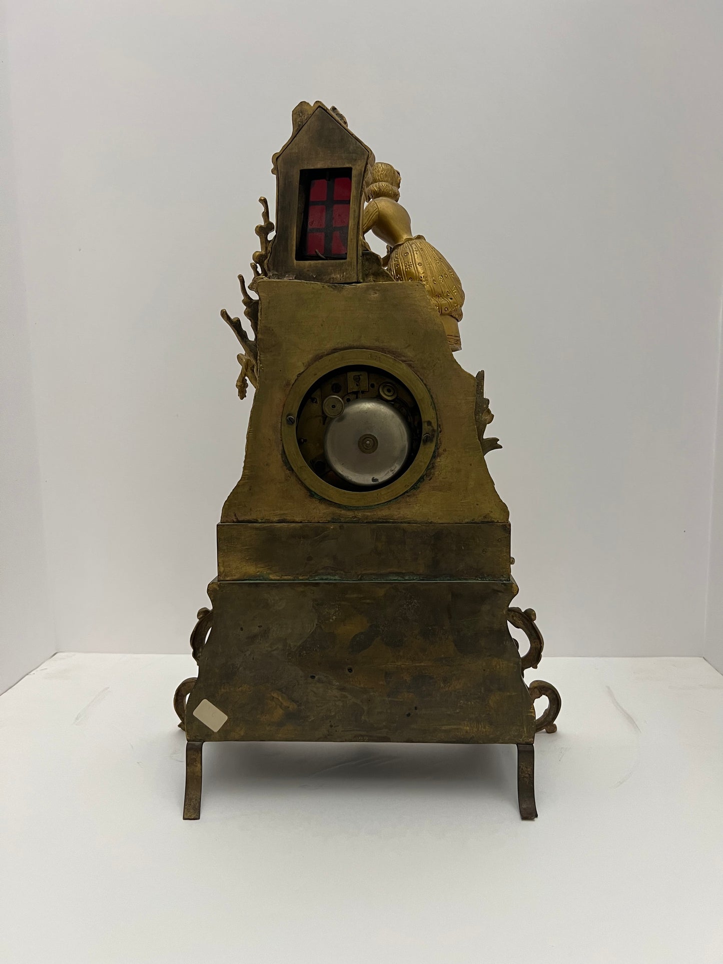 Parts Clock Whole - French Statue Mantel Clock #1