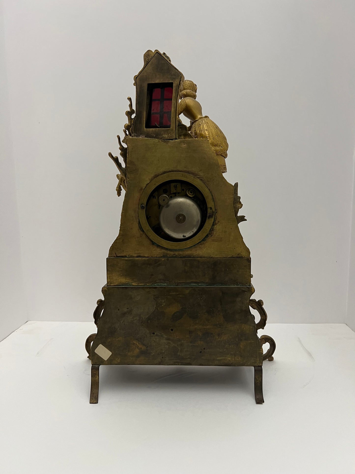 Parts Clock Whole - French Statue Mantel Clock #1