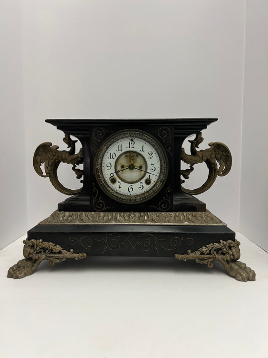 Parts Clock Whole - Ansonia Belgium Mantel Clock