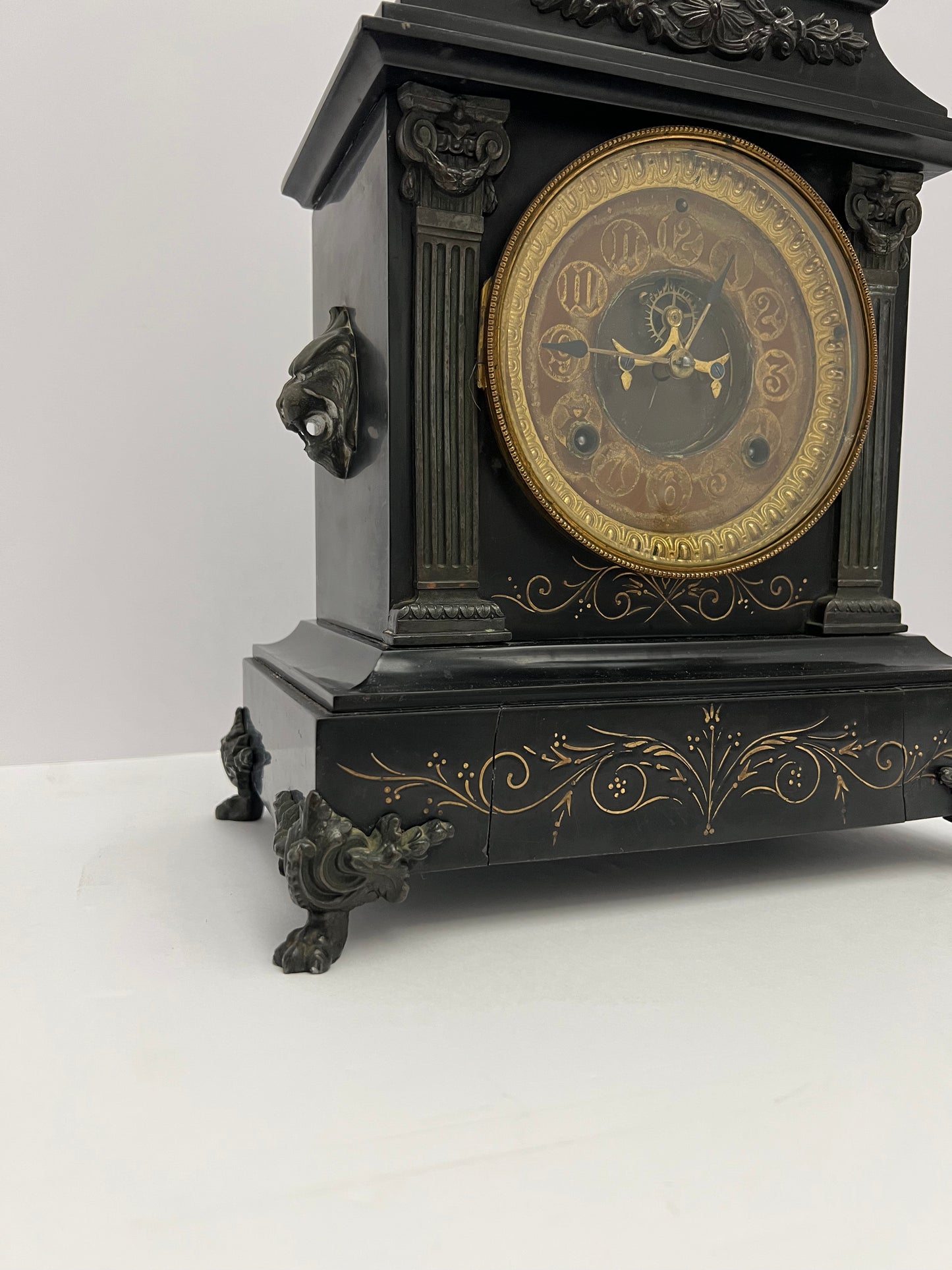 Parts Clock Whole - Ansonia Mantel Clock