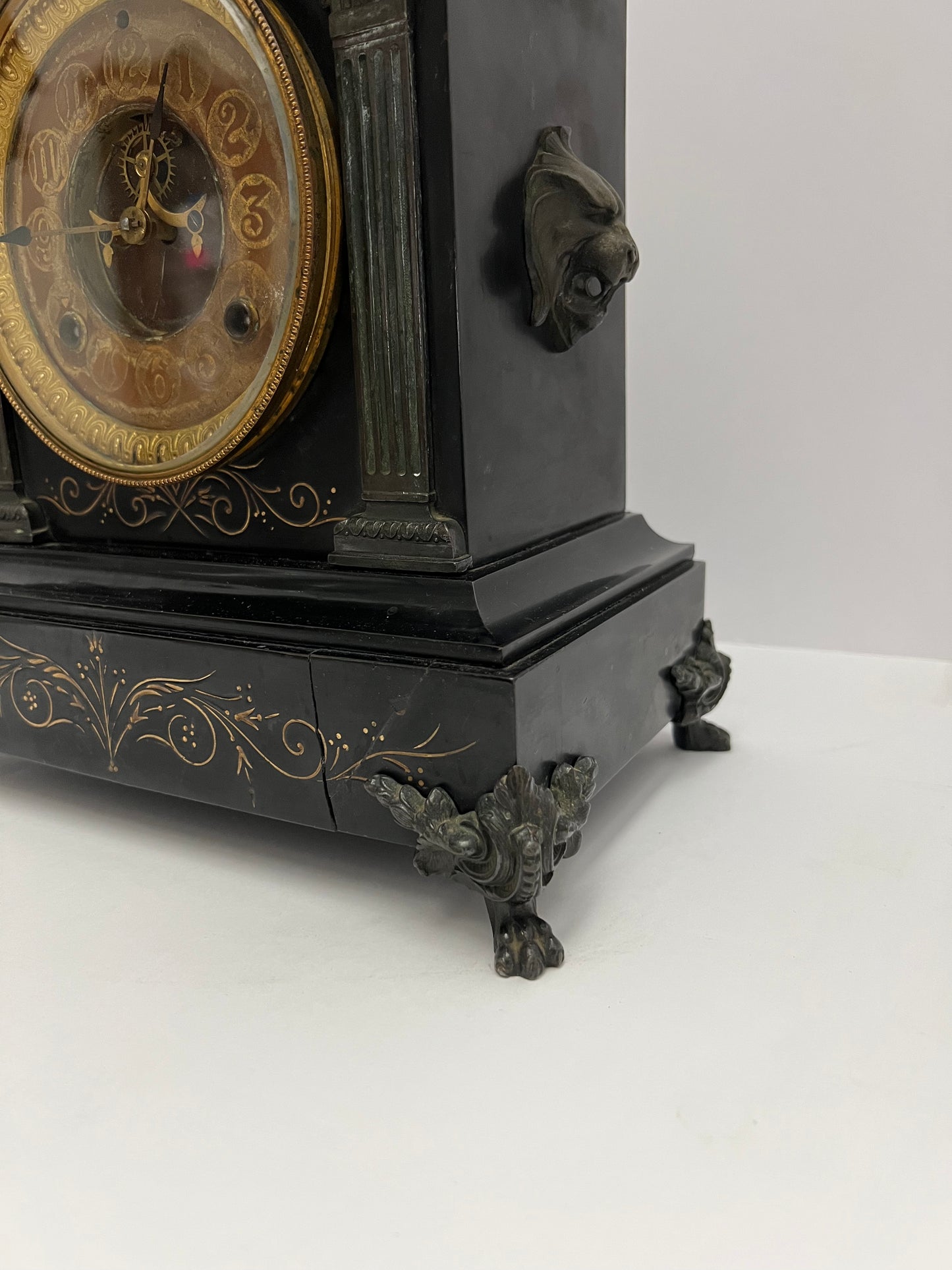 Parts Clock Whole - Ansonia Mantel Clock