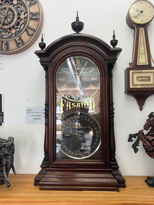 Antique Seth Thomas Fashion Calendar Clock #6