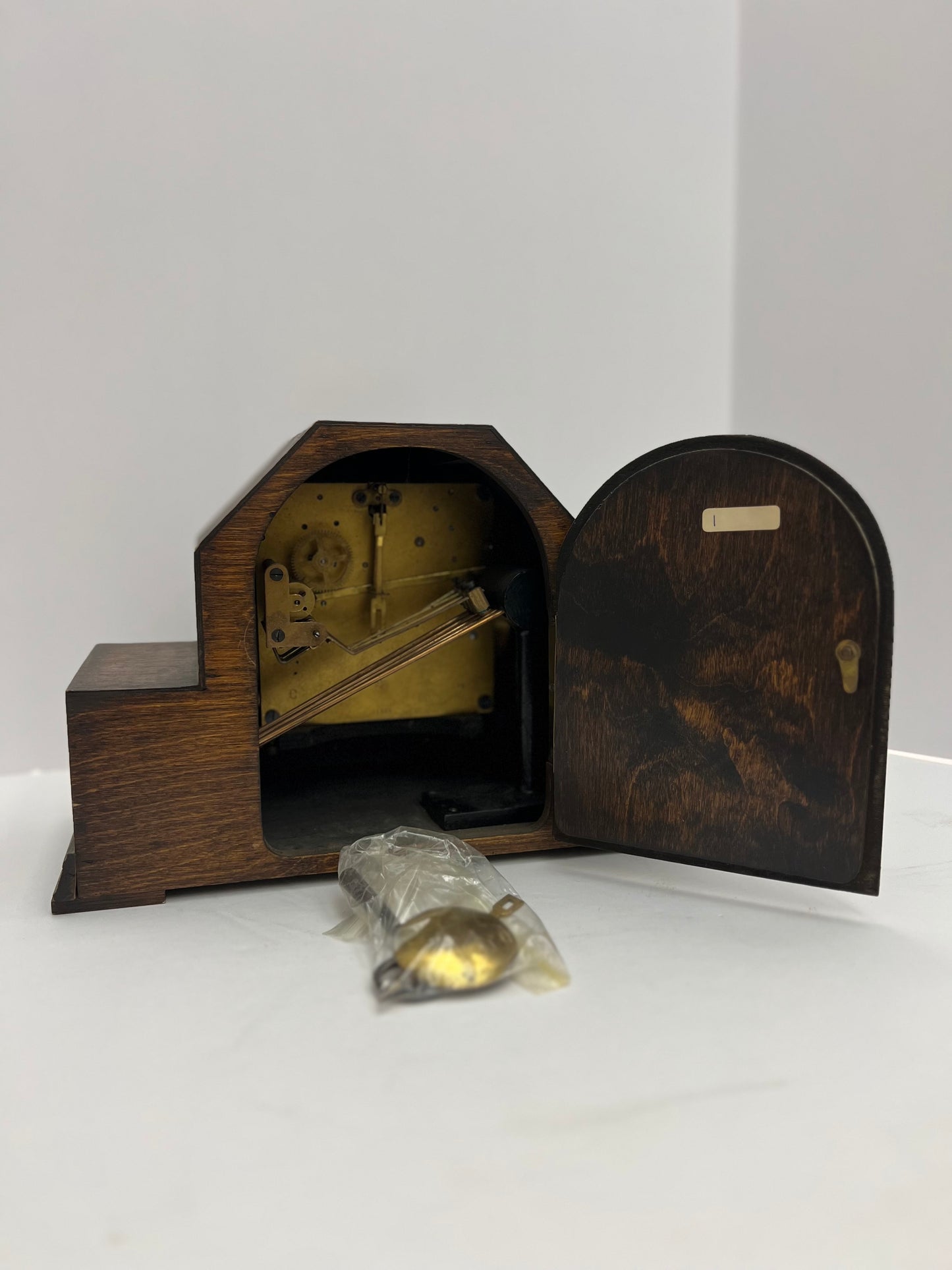 Parts Clock Whole - German Westminster Art Deco Mantel Clock