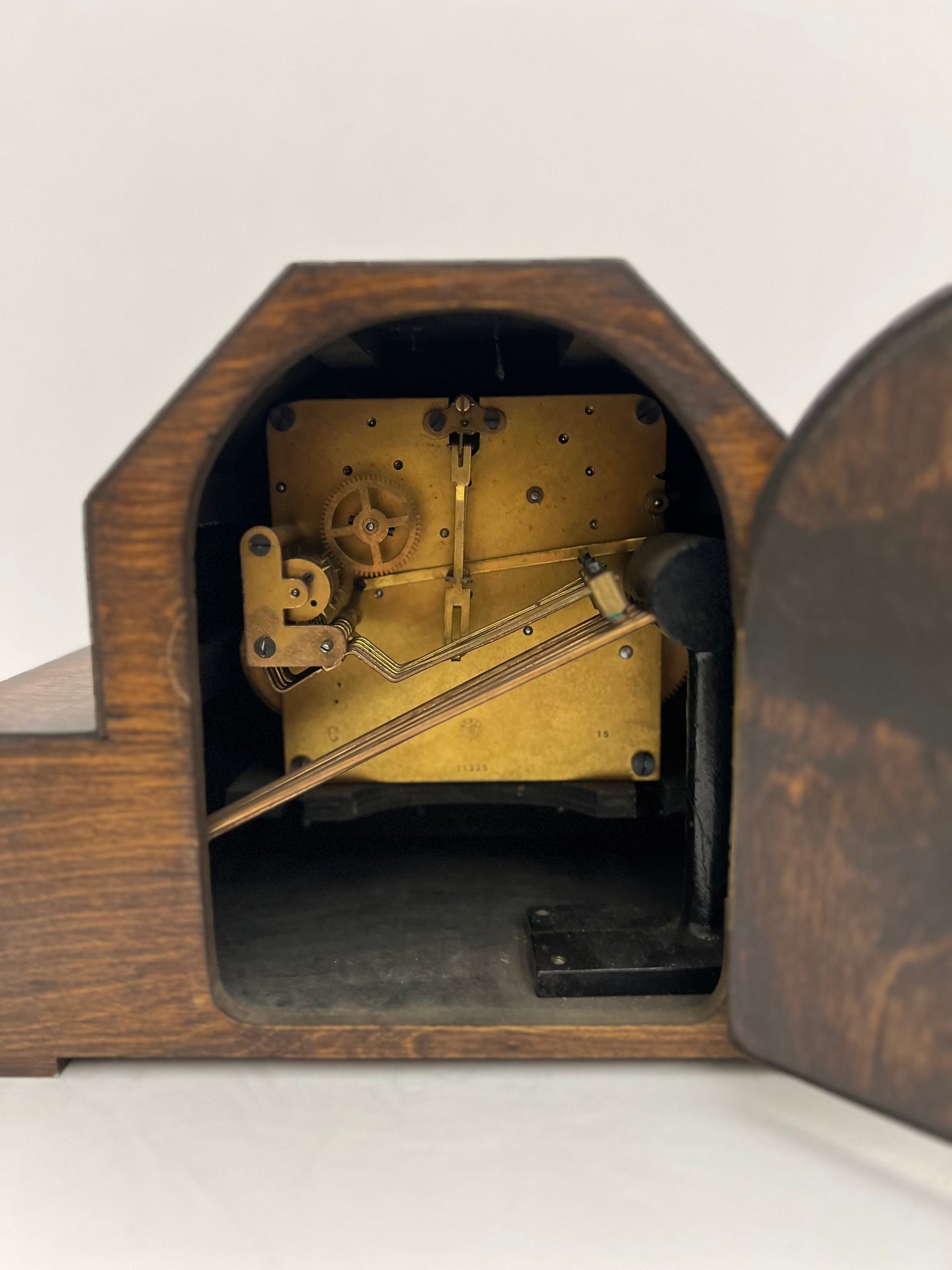 Parts Clock Whole - German Westminster Art Deco Mantel Clock