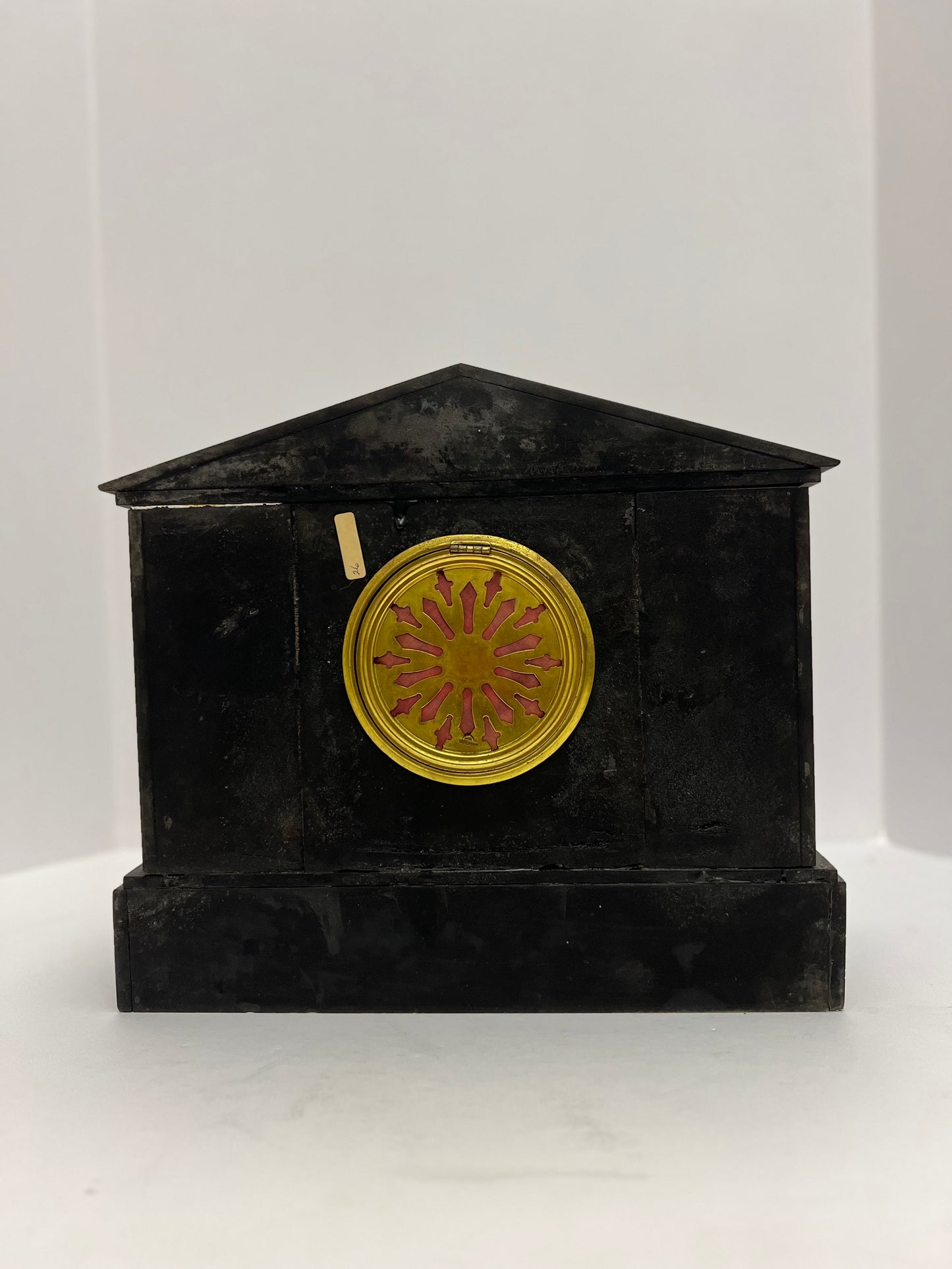 Parts Clock Whole - Ansonia Slate Mantel Clock