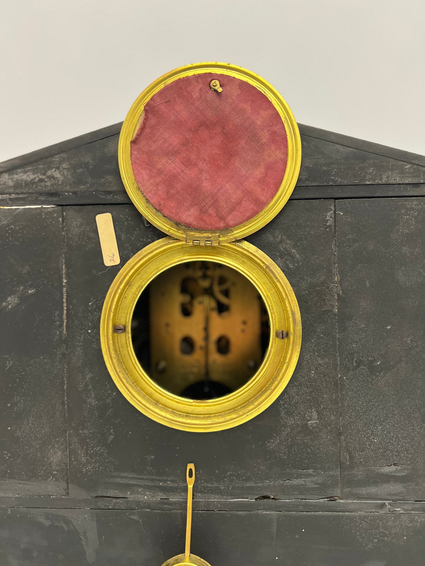 Parts Clock Whole - Ansonia Slate Mantel Clock